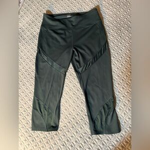 Avia Deep Forest Green Athletic Leggings